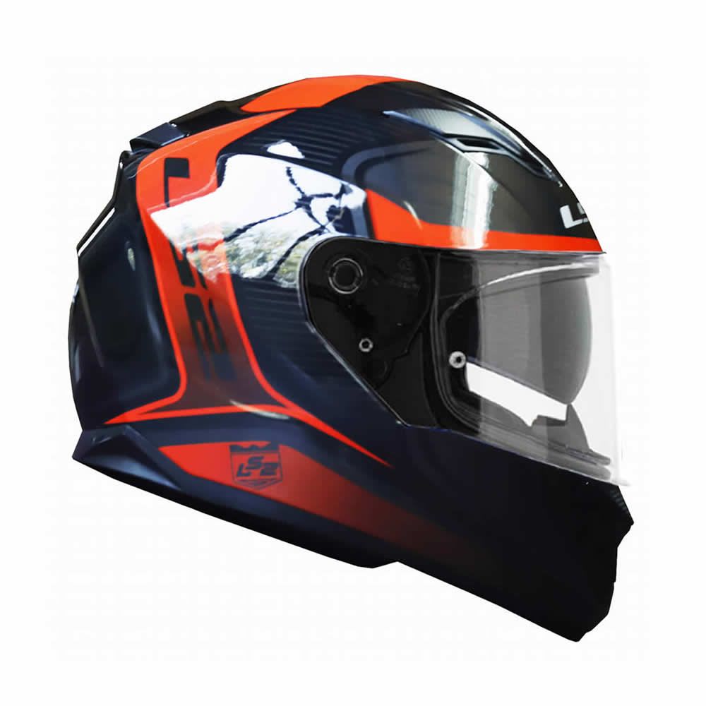 CASCO LS2 FF 320 STREAM EVO FLAUX NEGRO ROJO7