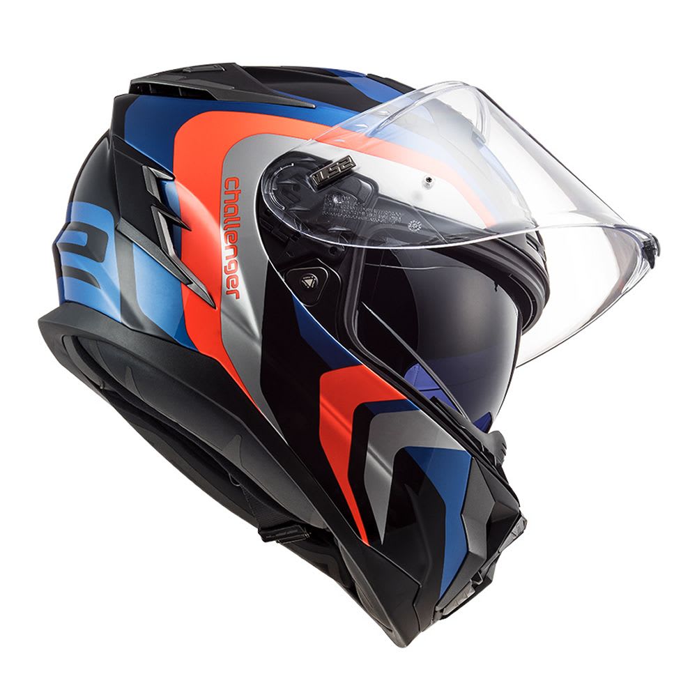 CASCO LS2 FF 327 CHALLENGER GALACTIC AZUL NARANJA2