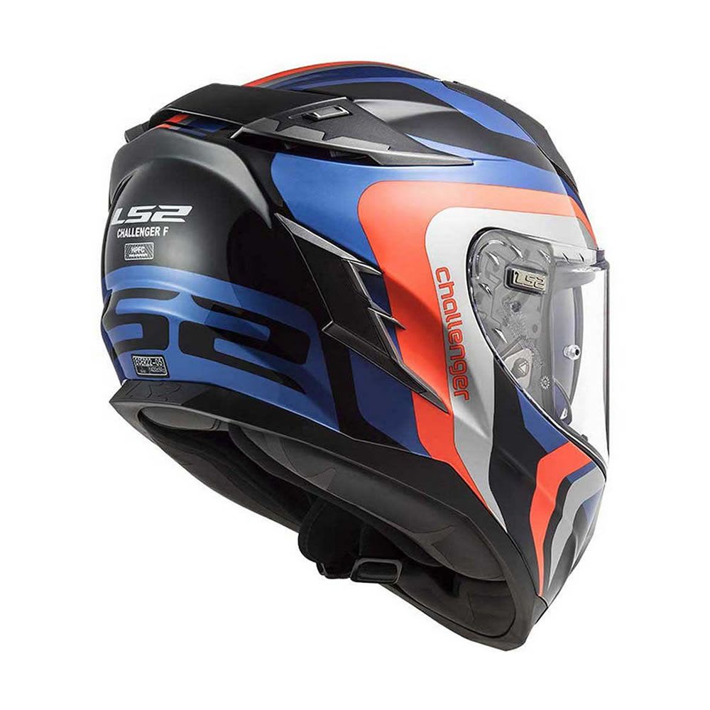 CASCO LS2 FF 327 CHALLENGER GALACTIC AZUL NARANJA3