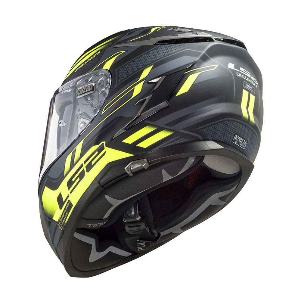 CASCO LS2 FF 327 CHALLENGER SPIN AMARILLO COBALTO MATTE3