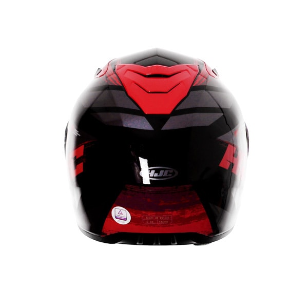 CASCO HJC i70 REDEN MC1SF NEGRO ROJO4