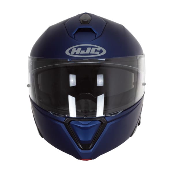 CASCO HJC I90 SOLID AZUL METALICO MATTE4