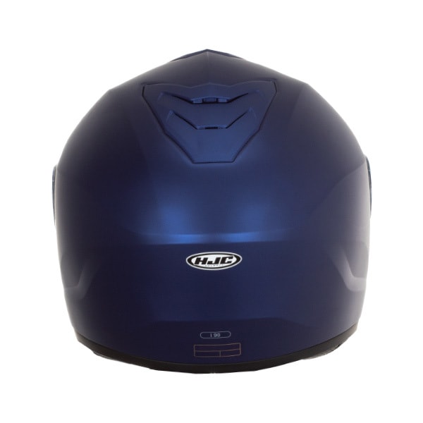 CASCO HJC I90 SOLID AZUL METALICO MATTE6