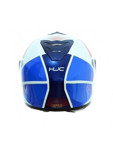 CASCO HJC I90 HOLLEN MC21 BLANCO/AZUL/ROJO5