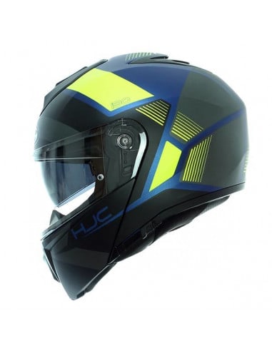 CASCO HJC I90 HOLLEN MC4HSF NEGRO/AZUL/AMARILLO2
