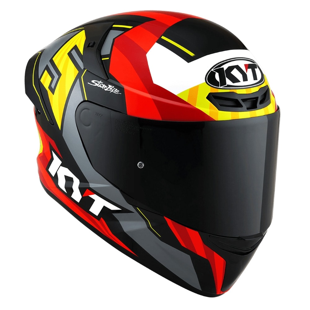 CASCO KYT TT-COURSE FLUX NEGRO GRIS ROJO4