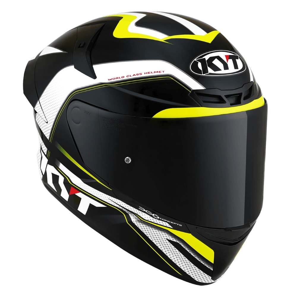 CASCO KYT TT-COURSE GRAND PRIX NEGRO AMARILLO5