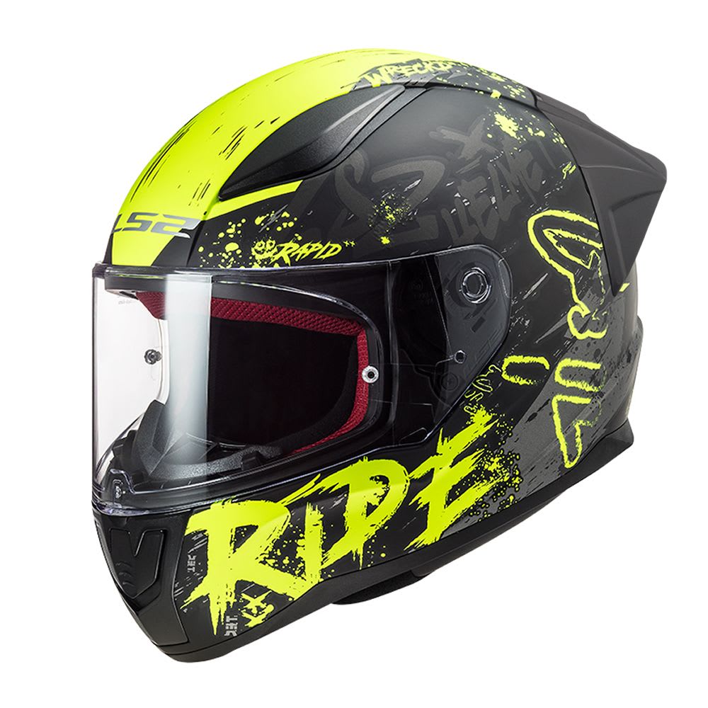 CASCO LS2 FF 353 EVO RAPID NAUGHTY NEG AMA MATTE1