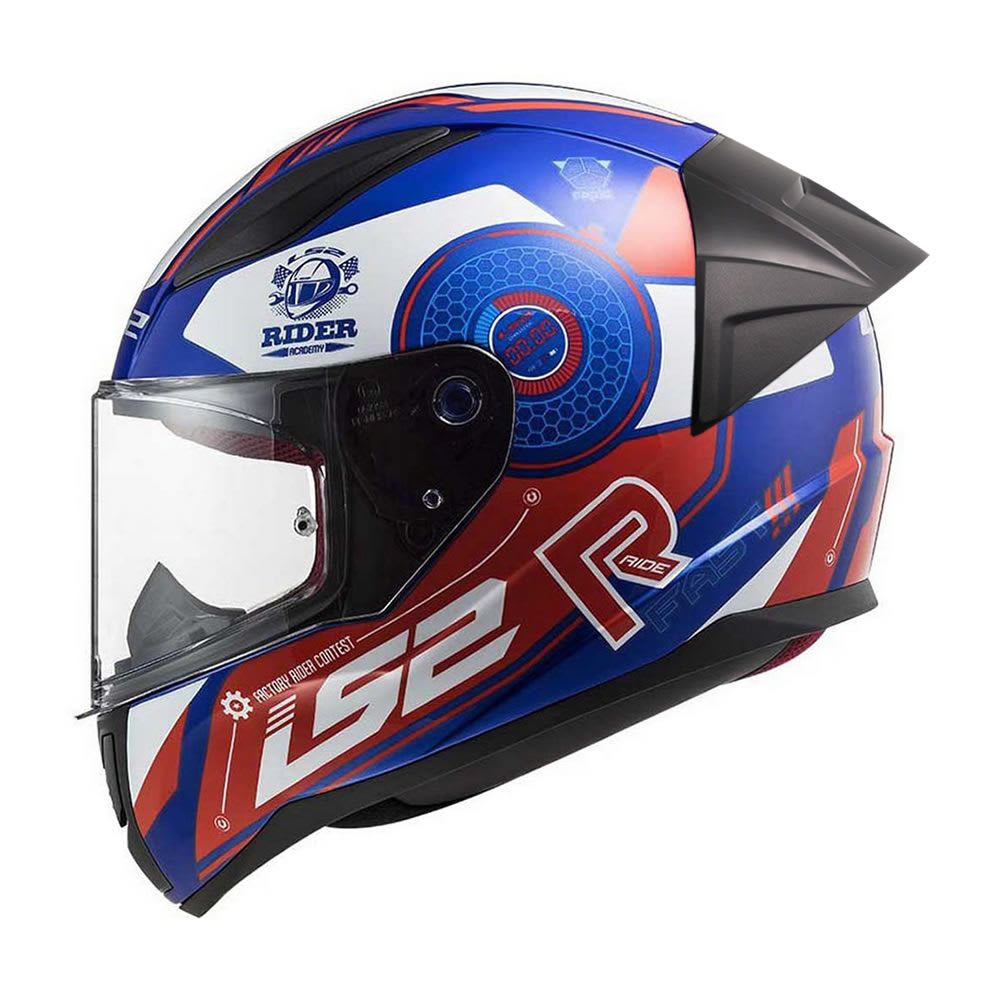 CASCO LS2 FF 353 EVO RAPID STRATUS AZU ROJ BCO3
