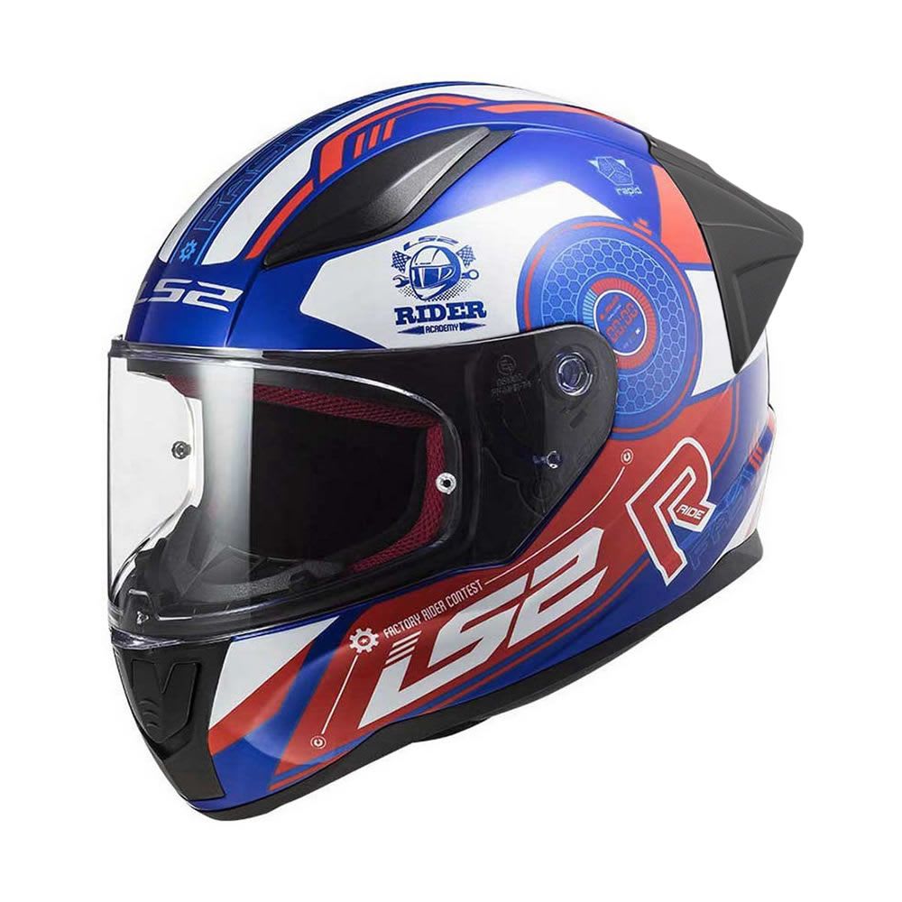 CASCO LS2 FF 353 EVO RAPID STRATUS AZU ROJ BCO1