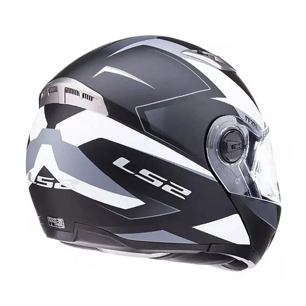 CASCO LS2 FF370 EASY STRIP NEGRO BLANCO3