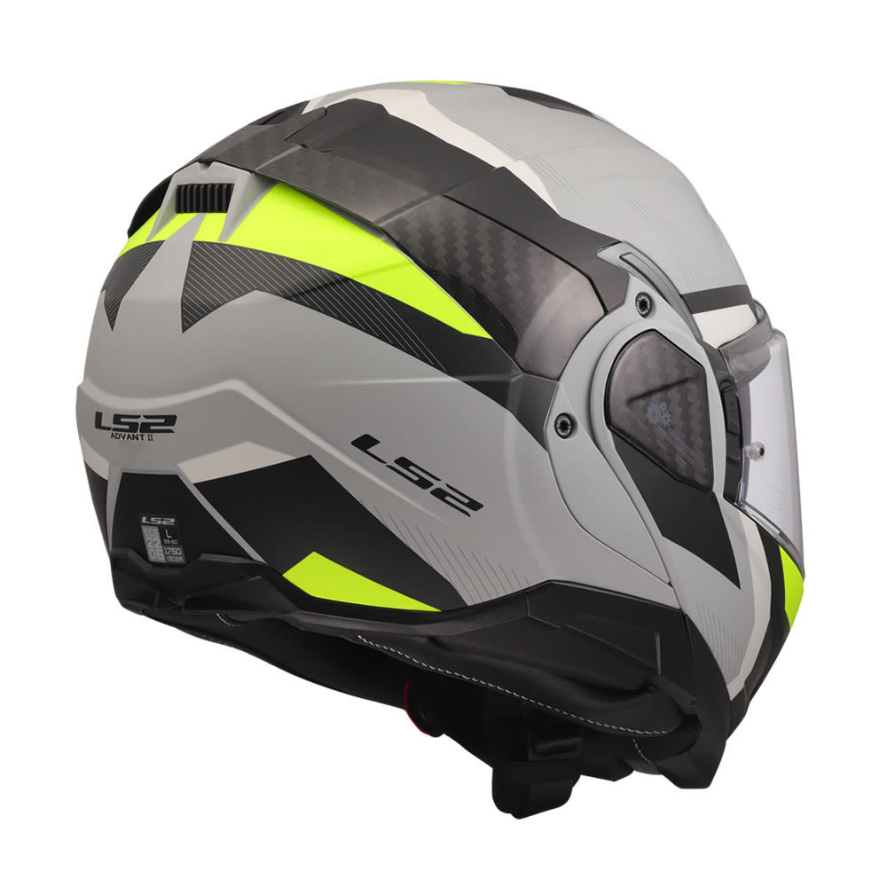 CASCO LS2 FF910 ADVANT II TRIPLE GRIS MATTE3