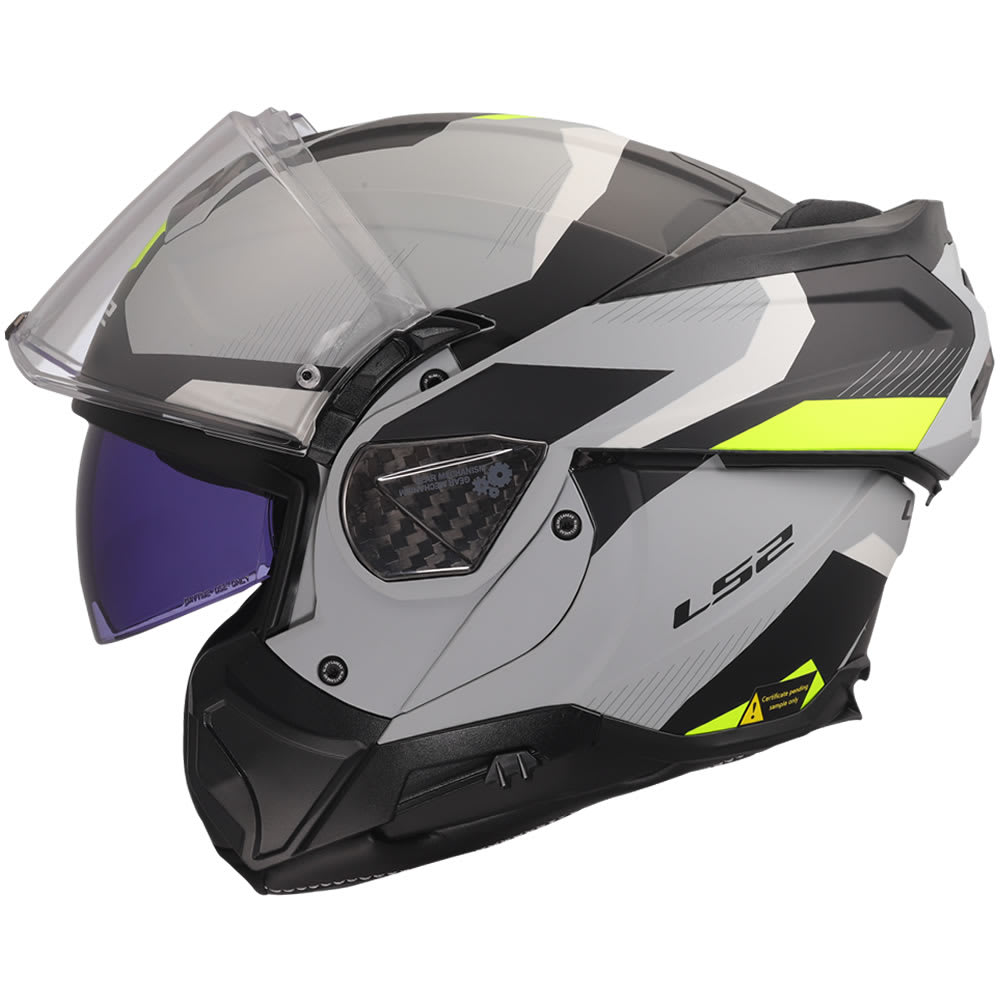 CASCO LS2 FF910 ADVANT II TRIPLE GRIS MATTE2