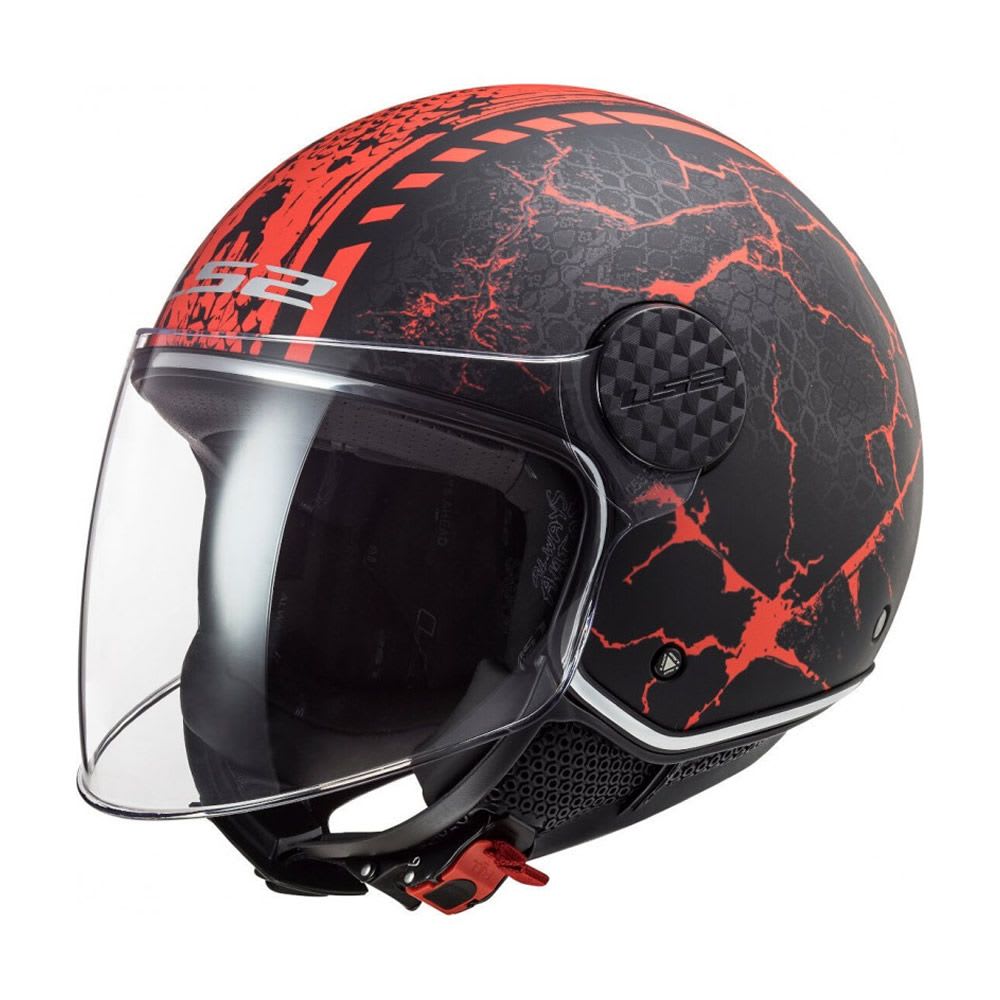 CASCO LS2 OF558 SPHERE LUX SNAKE NEGRO ROJO1