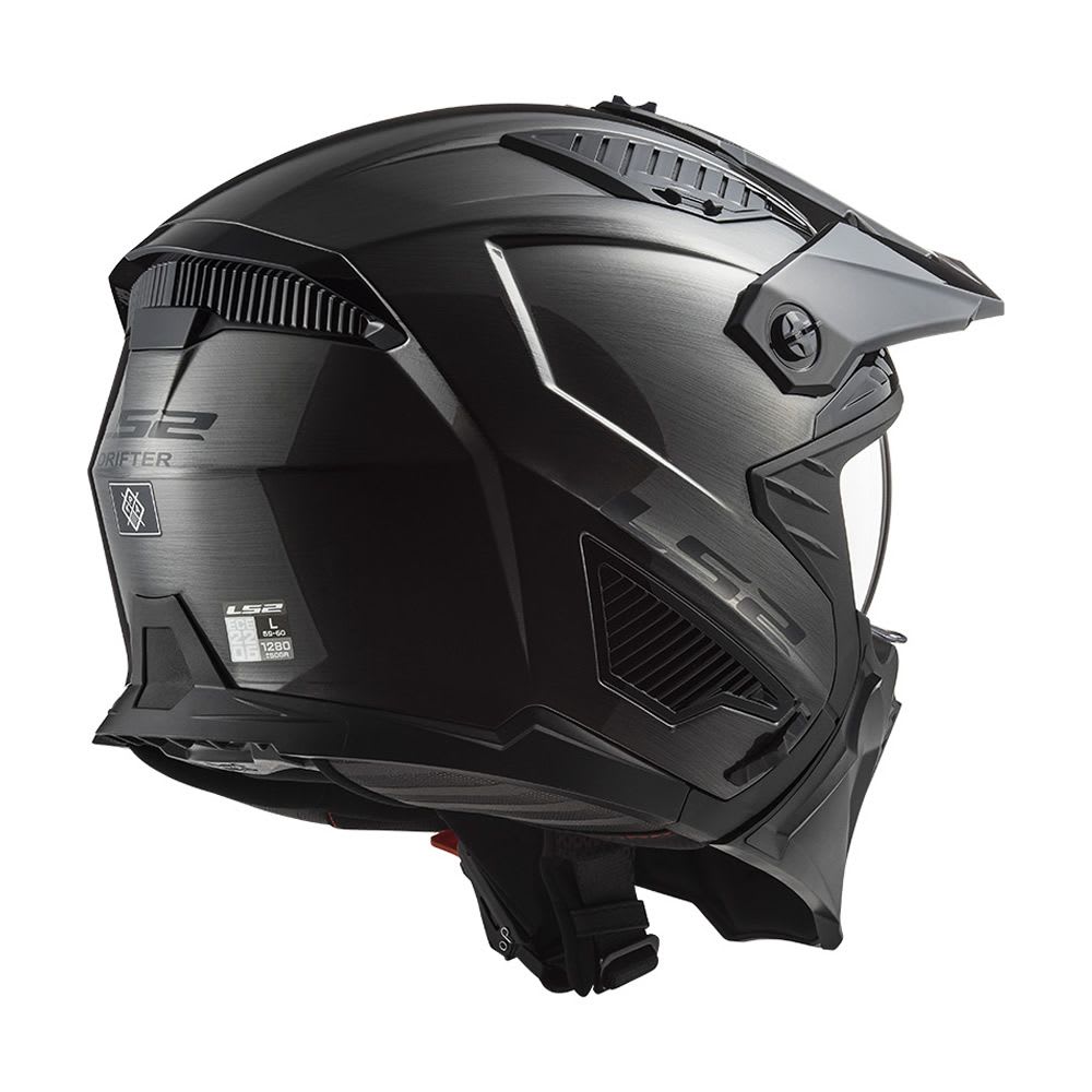 CASCO LS2 OF 606 DRIFTER JEANS TITANIO2