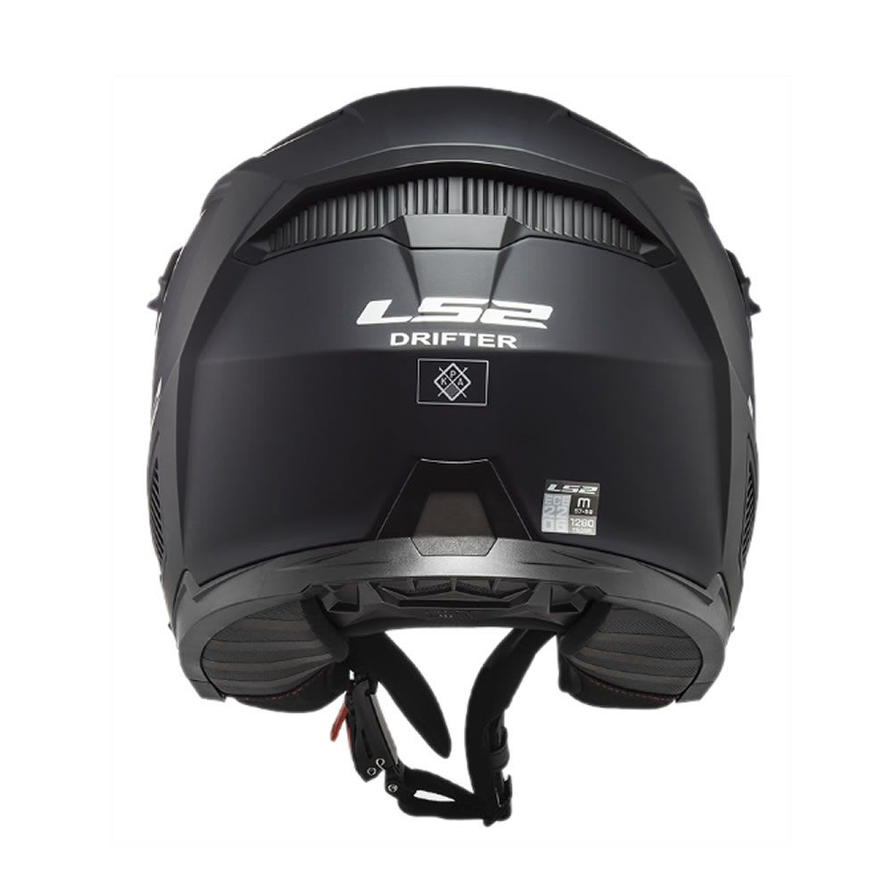 CASCO LS2 OF 606 DRIFTER SOLID NEGRO MATTE5