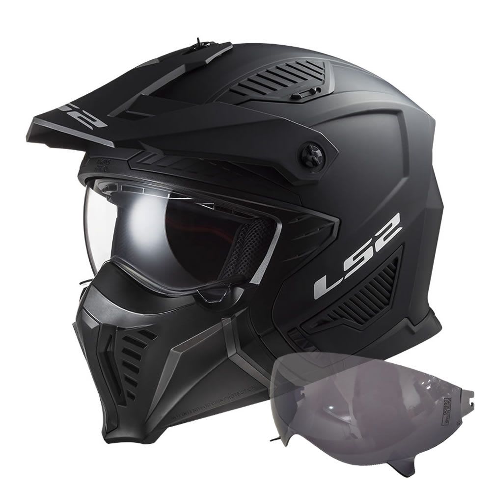 CASCO LS2 OF 606 DRIFTER SOLID NEGRO MATTE1