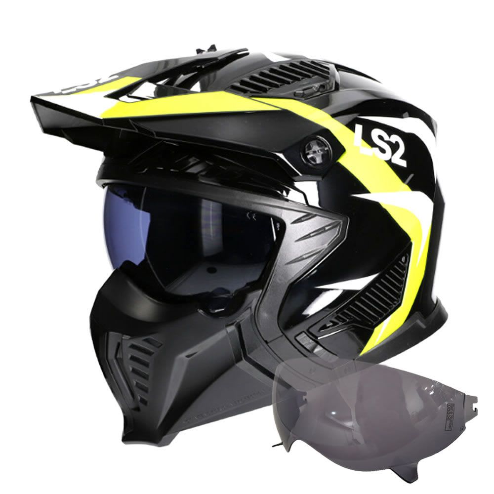 CASCO LS2 OF 606 DRIFTER TRIALITY HI-VIZ2