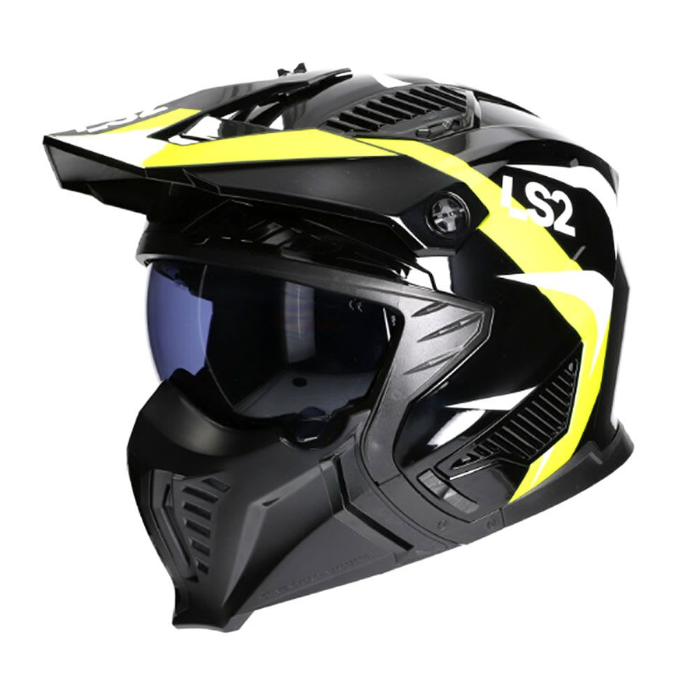 CASCO LS2 OF 606 DRIFTER TRIALITY HI-VIZ1