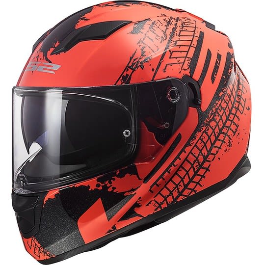 CASCO LS2 FF 320 STREAM EVO LAVA NEGRO NARANJO FLUOR1