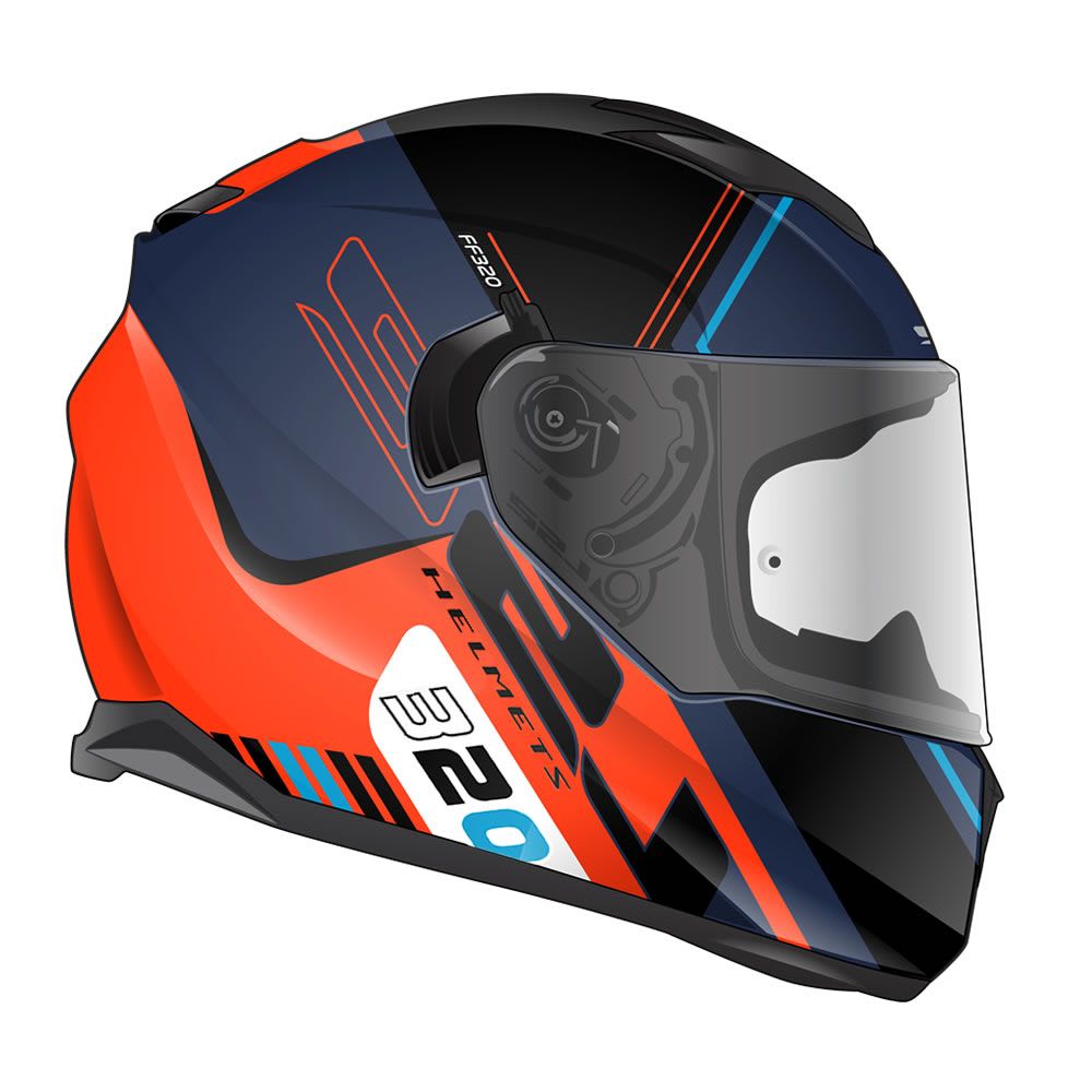 CASCO LS2 FF320 STREAM EVO SCHE AZUL NARANJO2