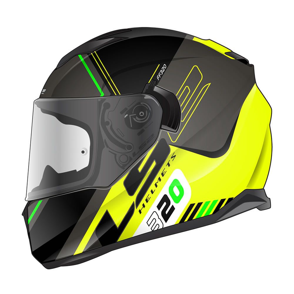 CASCO LS2 FF320 STREAM EVO SCHE NEGRO AMARILLO1