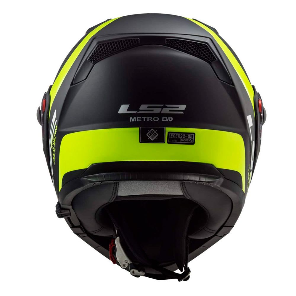 CASCO LS2 FF 324 METRO EVO NEGRO AMARILLO MATE4