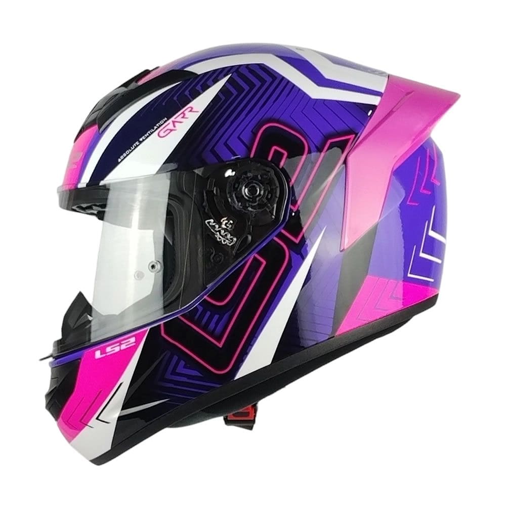 CASCO LS2 FF352 EVO GARR MORADO ROSA SPOILER ROSA2
