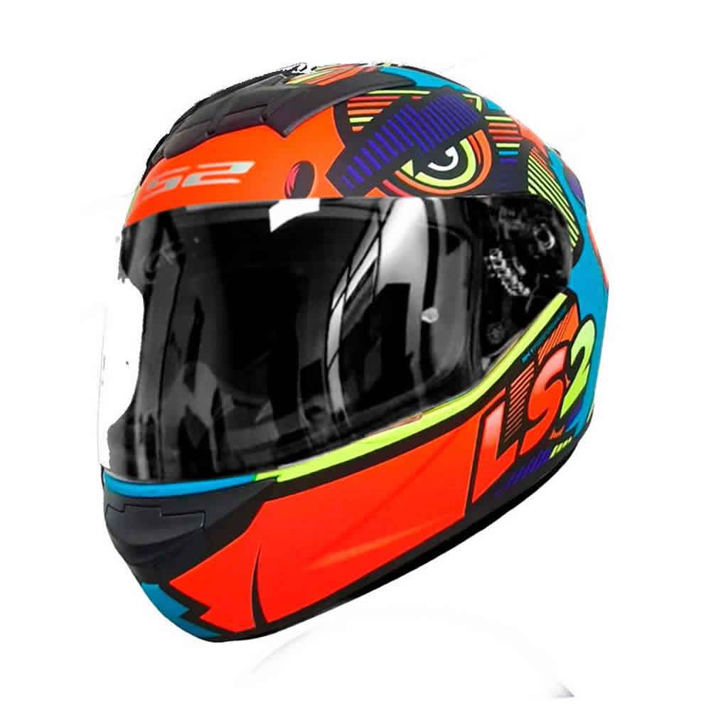CASCO LS2 FF 352 KHAN AZUL NARANJA2