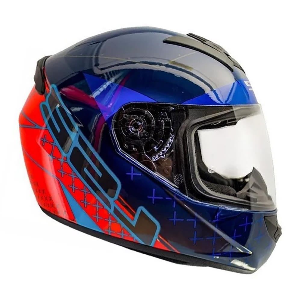 CASCO LS2 FF 352 SLIMO AZUL NARANJA MATE2