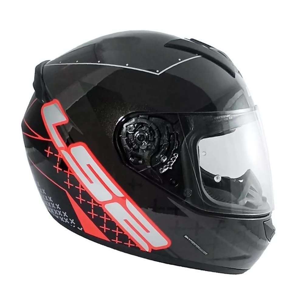 CASCO LS2 FF 352 SLIMO COOL GRIS NEGRO2