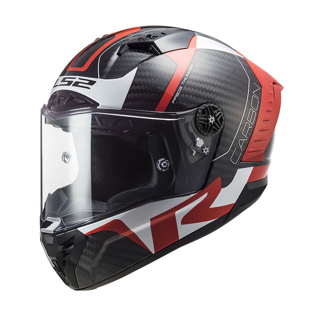 CASCO LS2 FF 805 THUNDER RACING1 ROJO BLANCO1