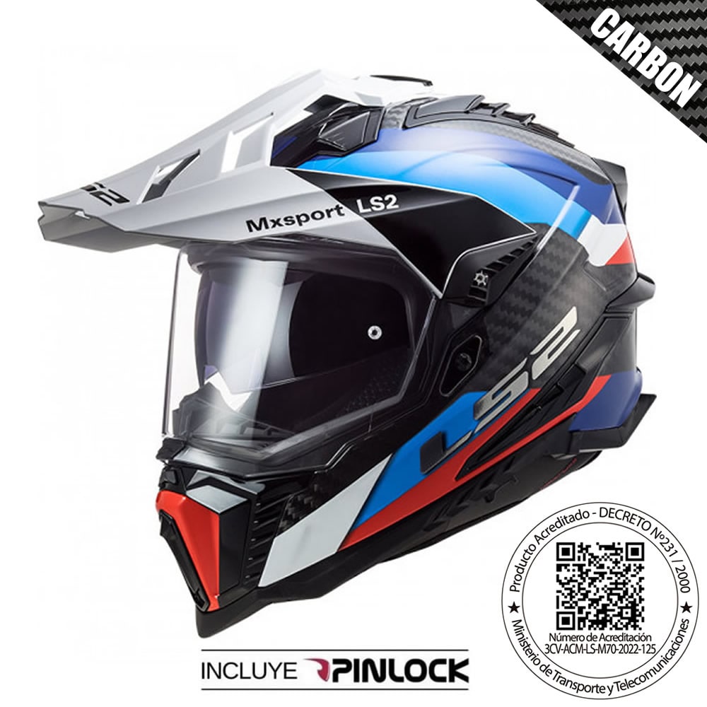 CASCO LS2 MX701C EXPLORER CARBONO FRONTIER NEGRO AZUL4