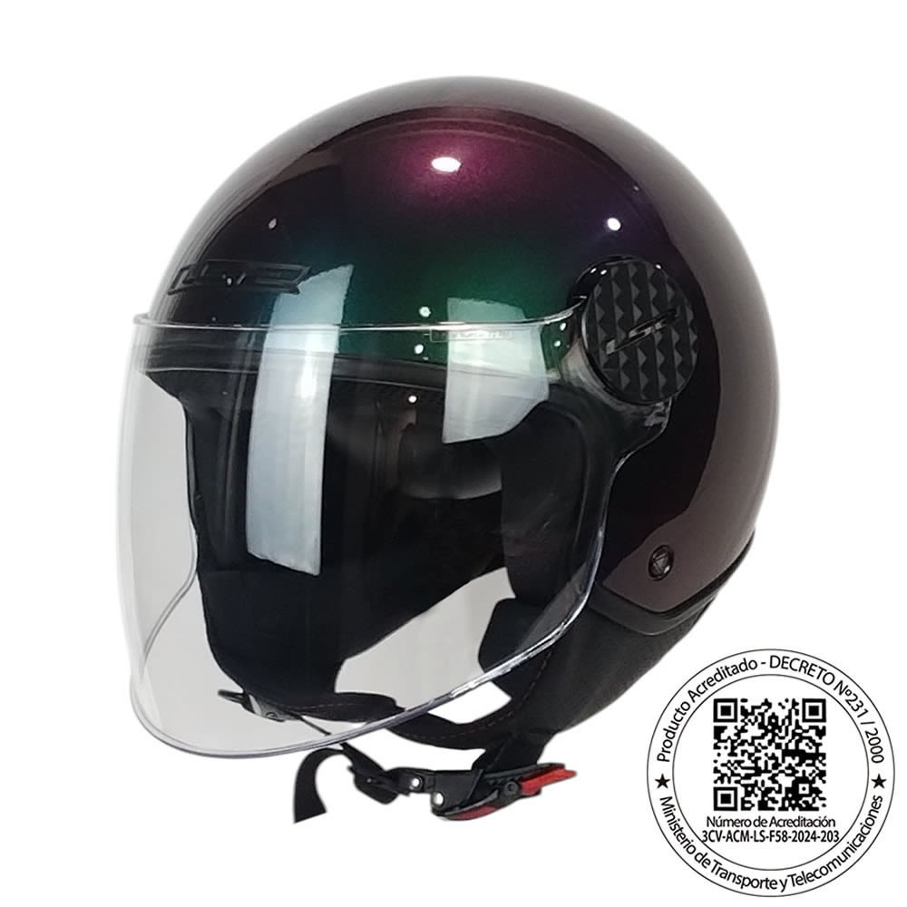 CASCO LS2 OF558 SPHERE LUX II SOLID CHAMALEON4