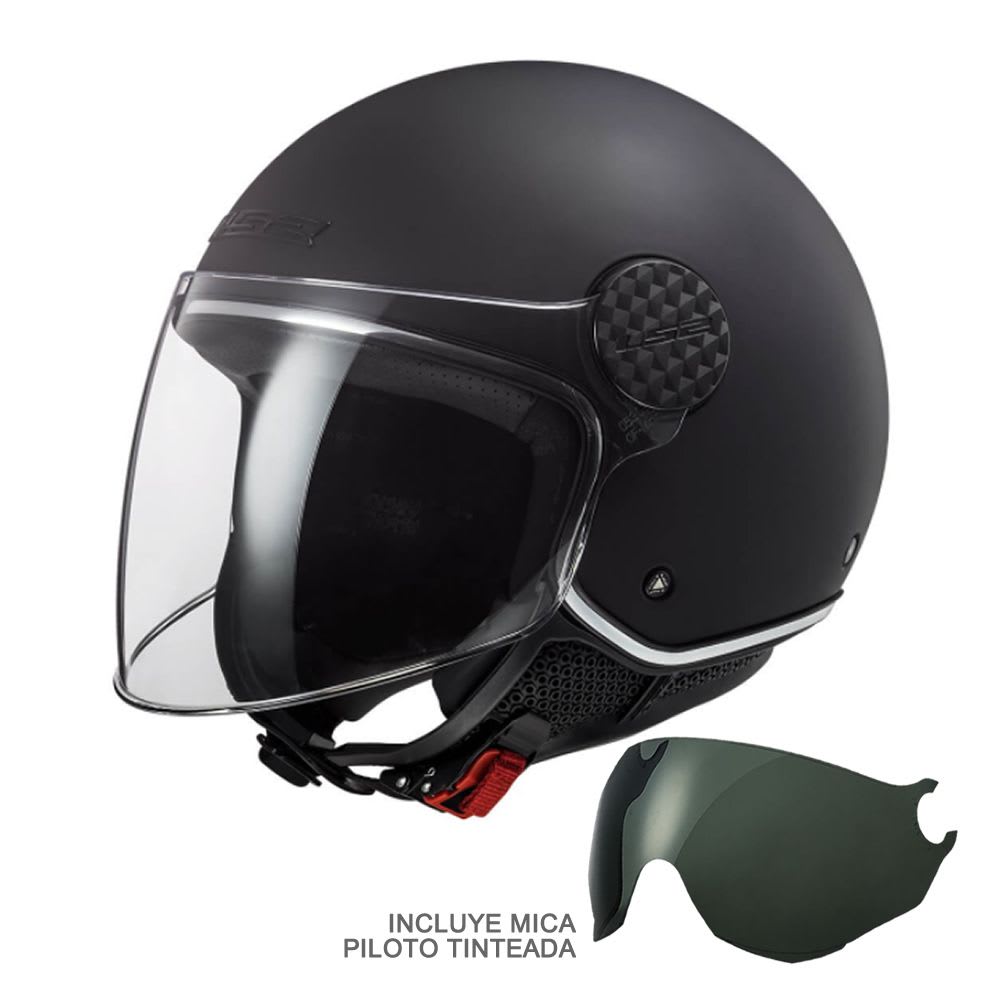 CASCO LS2 OF558 SPHERE LUX II NEGRO MATE4