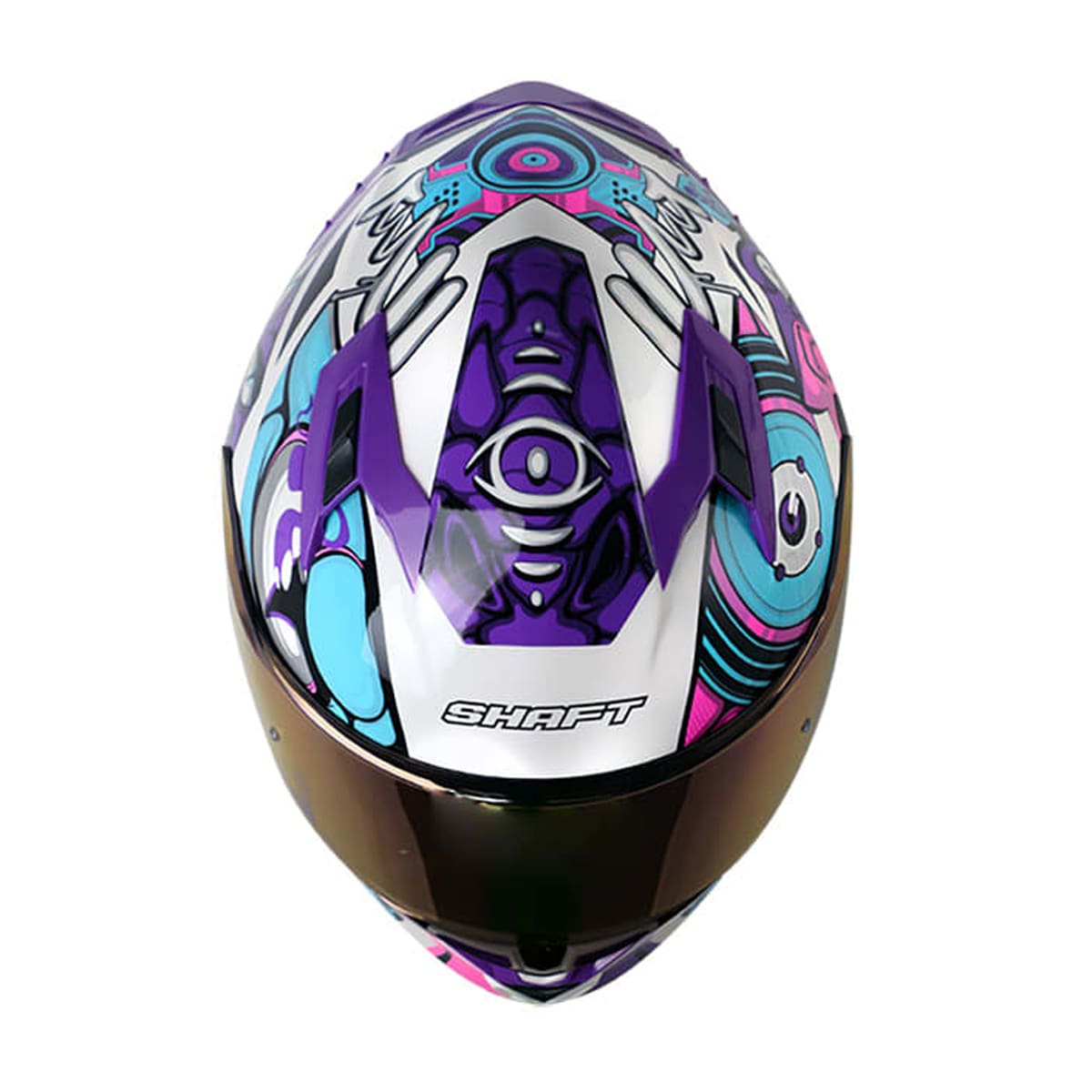 CASCO SHAFT 522 SP COMIC MONSTER BL BRILLO MR (SV)4