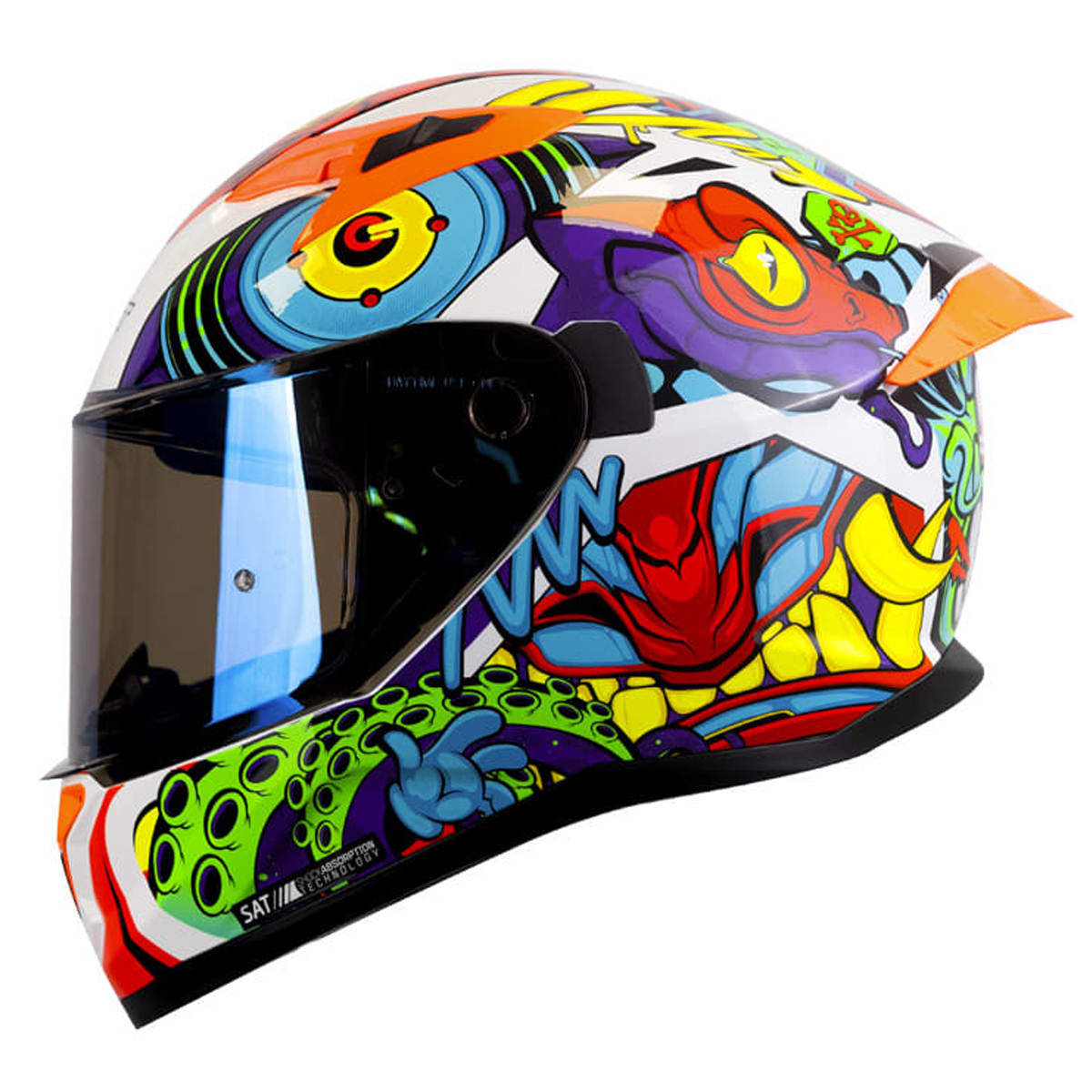 CASCO SHAFT 522 SP COMIC MONSTER BL BRILLO NJ.N (SV)1