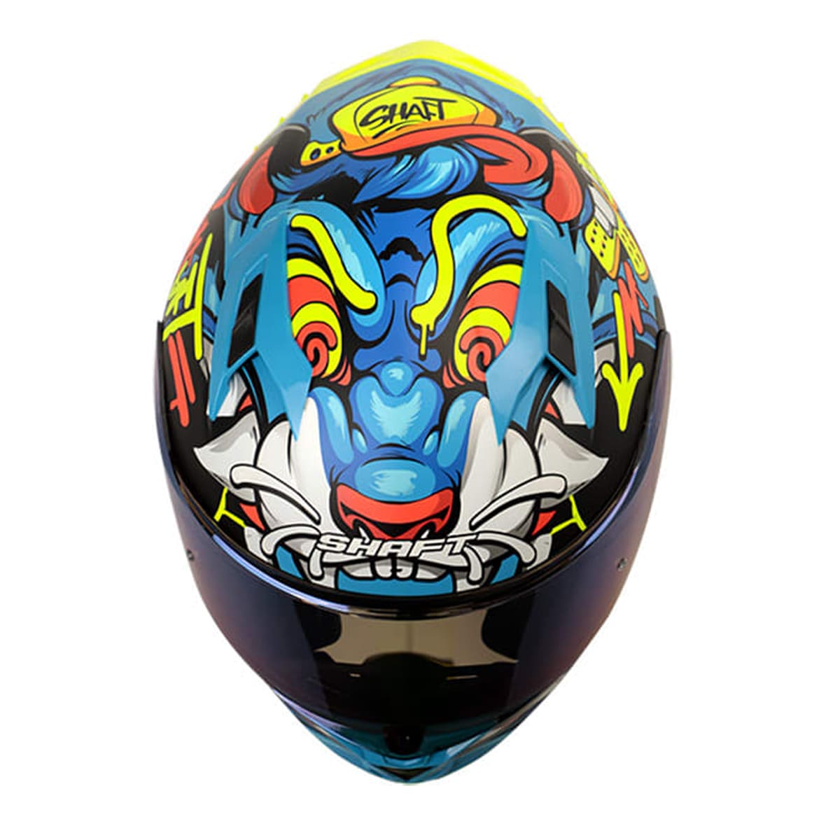 CASCO SHAFT 522 SP TIGUERAZO AZ. CL MATE AM.N (SV)3