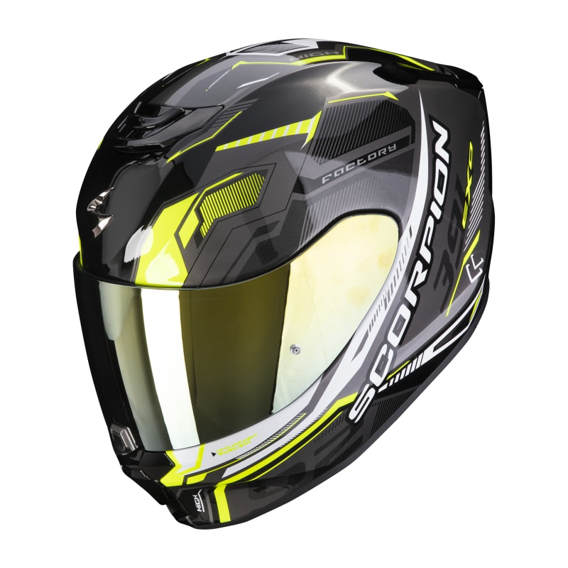 CASCO SCORPION EXO-391 HAUT NEGRO GRIS AMARILLO1