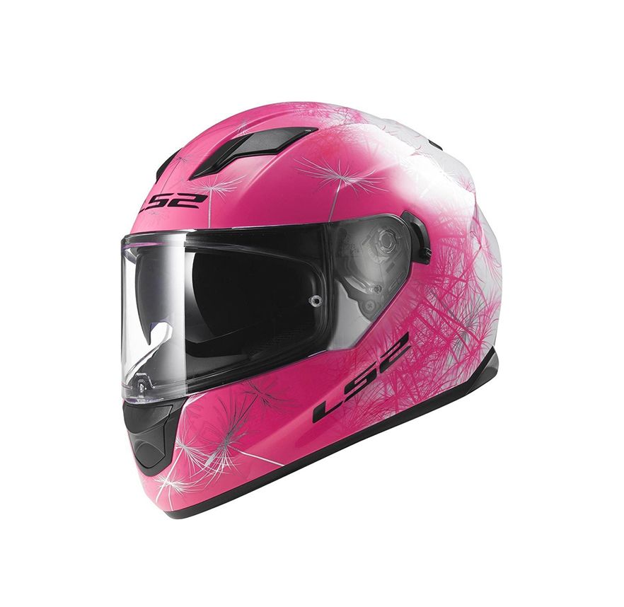 CASCO LS2 FF 320 EVO WIND FLUO ROSA 1
