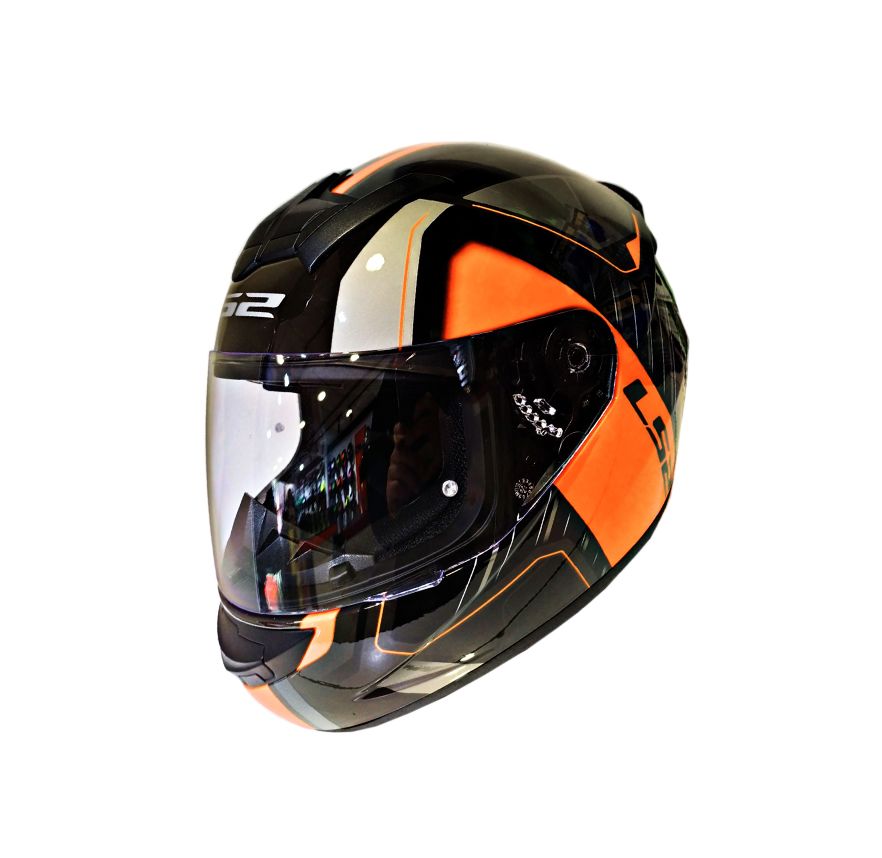 CASCO LS2 FF 352 GOLD GRIS NARANJO1