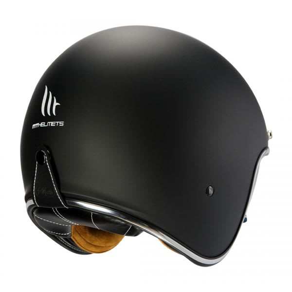CASCO MT LE MANS SOLID A1 NEGRO MATE2
