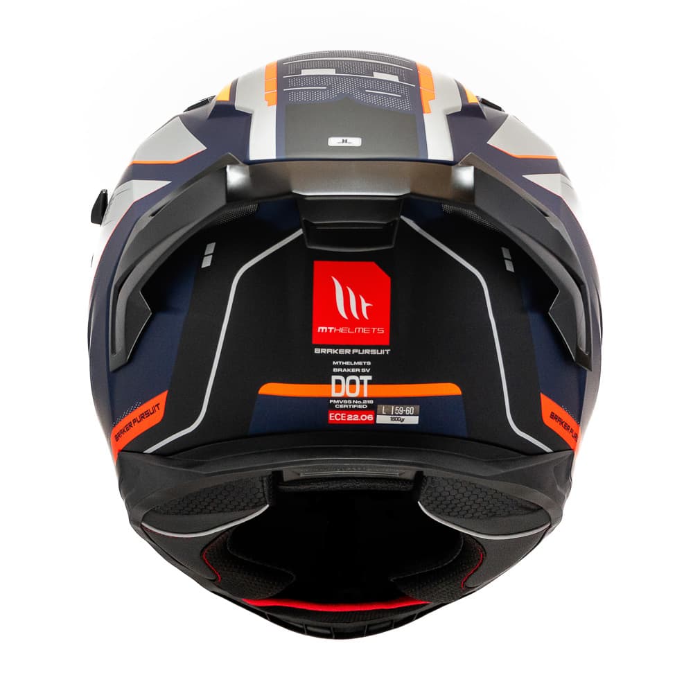 CASCO MT FF128SV BRAKER SV PURSUIT C4 NARANJA MATE5