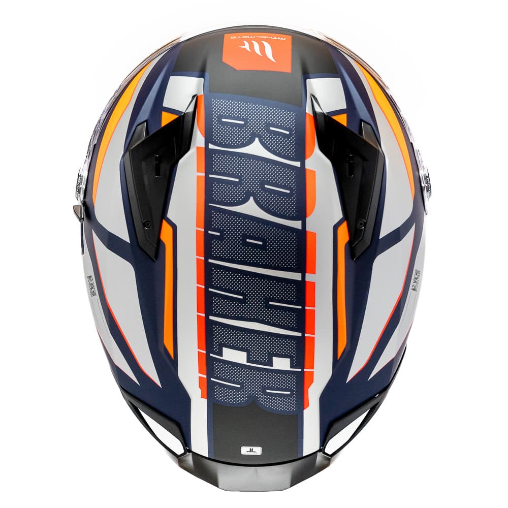 CASCO MT FF128SV BRAKER SV PURSUIT C4 NARANJA MATE6