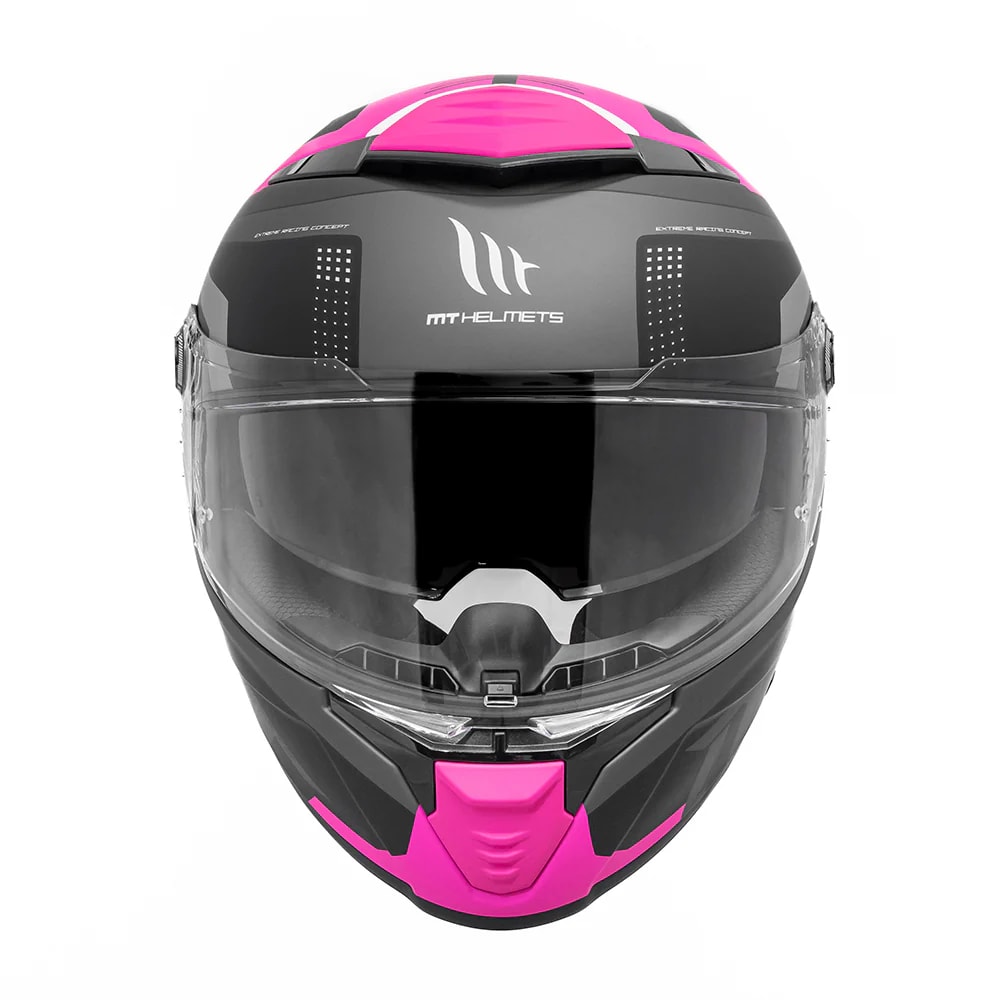 CASCO MT FF118SV THUNDER 4 SV GOBLIN B8 ROSA FLUOR MATE + PLK3
