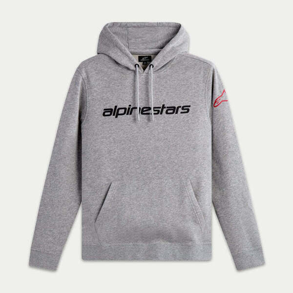 ALPINESTARS POLERON LINEAR WORDMARK 2.0 GRIS ROJO1
