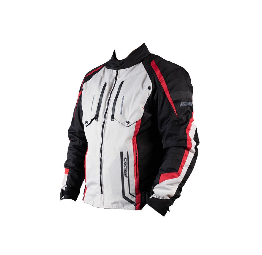 CHAQUETA ARMAD BLADE BCO ROJO1