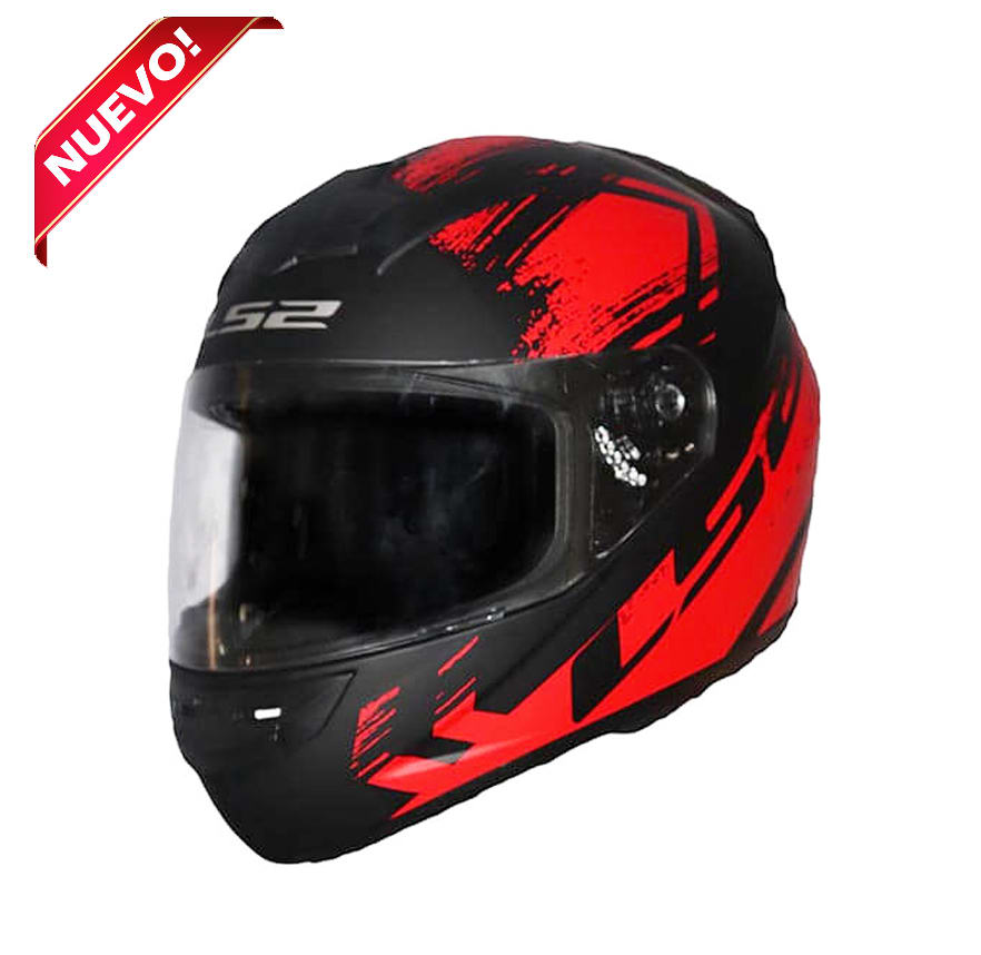 CASCO LS2 FF 352 CHROMA NEGRO ROJO2