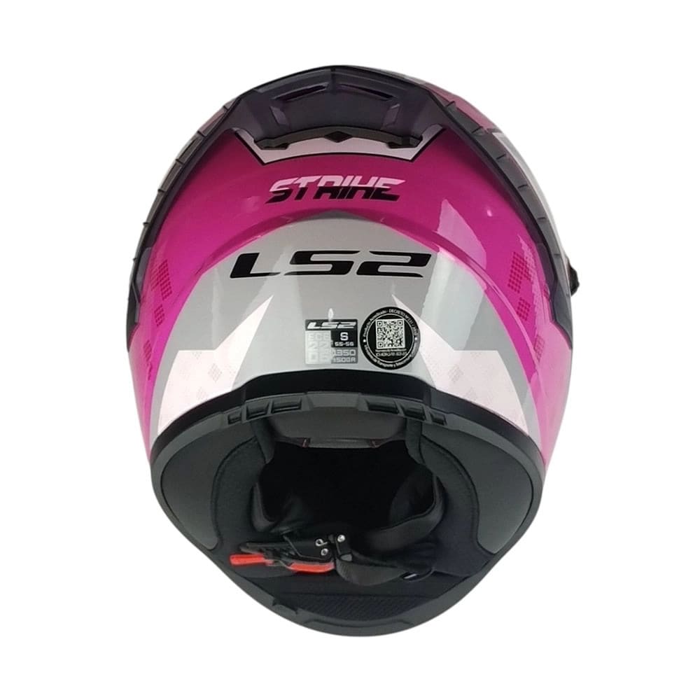 CASCO LS2 FF816 COSMOS STRIKE PINK GREY SPOILER T6
