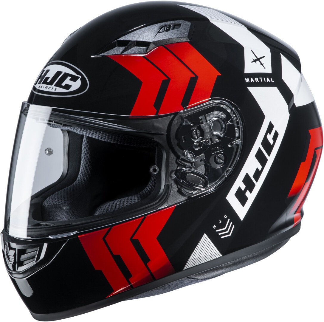 CASCO HJC CS15 MARTIAL MC1 BLANCO NEGRO ROJO1